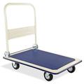 Ballshop 300KG Folding Platform Truck Heavy Duty One Hand Folding Truck Cart with Wheels Warehouse Platform Trolley