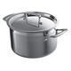 Le Creuset 3-Ply Stainless Steel Deep Casserole with Lid, 20 x 9.7 cm, 96200620001000
