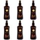 Crimson Kangaroo Fragrances 6 Pack Set Of Calypso Monoi Tahiti Deep Tan Moisturising Tan Accelerator Oil Spray SPF15 200ml Bottles