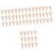 Beavorty 200 Pcs Popcorn Bag Cone Shaped Bags Mini Popcorn Boxes Popcorn Servings Bags Cone Bags Cellophane Bags Mini Christmas Gift Bags Treat Bags Paper French Fries Child Glass