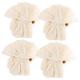 DOITOOL 16 Pcs Ramie Loofah Bathing Skin Scrubber Bath Tub for Tubs for Infants Spa Bath Foam Bath Ball Bath Flowers Bath Scrubbers Mens Loofah Bathroom Household Bath Brush Flax