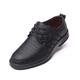 SSWERWEQ Mens Shoes Leather Mens Shoes Designer Casual Shoes Men Luxury Brand Breathable Lace-up Male Boat Shoes Formale Moccasins Zapatos Hombre (Color : Schwarz, Size : 7.5 UK)