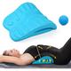 RESTCLOUD Back Stretcher for Back Pain Relief, Back Stretching Cushion, Chronic Lumbar Support Pillow Helps with Spinal Stenosis, Herniated Disc and Sciatica Nerve Pain Relief Lumbar Stretcher (Blue)