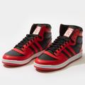 Adidas Shoes | Adidas Top Ten Rb Shoes Basketball Classic Leather Sneaker Red/Black Size 12 | Color: Black/Red | Size: 12