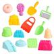 TOYANDONA 3 Sets Plastic Soft Toys Outdoor Toys Beach Toys for for for Kid Beach Toys Outdoor Playset Beach Sand Game Set Child Soft Rubber