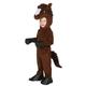 MODRYER Kids Horse Costume With Hood Halloween Fancy Dress Suit Boys Girls Animal Role Play Outfit Cosplay Party Dress Up Unisex Child Stage Show Onesies,Brown-Kids/L/120~130cm