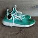 Adidas Shoes | Adidas Originals Big Kids Pharrell Williams Tennis Hu Casual Shoes Ap9964 Sz 6.5 | Color: Green/White | Size: 6.5b