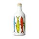 Muraglia Extra Virgin Olive Oil Hand Painted Sardine Bottle 500ml