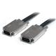 StarTech.com 2m Infiniband External SAS Cable - SFF-8470 to SFF-8470 - Serial Attached SCSI SAS Cable - 2x (4x) SFF-8470 (SAS7070S200)