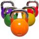 Dumbells Competitive Kettlebell All-steel Household Hip Squat Solid Cast Iron Dumbbell Fitness Equipment Sports Kettle Dumbell Set (Color : Multi-colored, Size : 8kg)