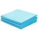 mansH 6MM TPE Foldable Yoga Mat, Exercise Cushion, Foldable Non-Slip Gymnastics Mat, Blue