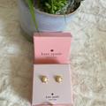 Kate Spade Jewelry | Brand New Kate Spade Pearl Earrings | Color: Gold | Size: Os