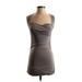 SABORA Casual Dress - Mini: Gray Dresses - Women's Size Small