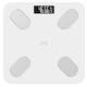 Weighing scale Bathroom Scales, LCD Digital Smart Bluetooth App Electronic Scales Body Fat Scale, Bathroom Household Balance, 180Kg, White