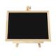 Chalk Board Blackboard Magnetic Whiteboard White Board Dry Wipe White Boards with Stand Paint Black Magnets with Eraser Erasable Double Sided Writing Board Desktop Note Board (Black 20x30cm)