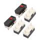 5Pcs 3 Networking Products Pin Square 12.6mmx5.7mmx6.1mm Momentary DPDT Mini Push Switches Button Switch ElectronicSwitch