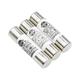 Fuse 5PCS 10 * 38 Fast Blow Ceramic Fuse 10x38mm Fuse 380V 500V 0.5A 1A 2A 3A 4A 5A 6A 8A 10A 16A 20A 25A 32A 40A RO15 RT18 RT14 Replacement Fuse (Size : 8A)