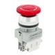 Red Mushroom Control electrical Head Arrow Indicator 4-Terminals 1NC 1NO Botton Switch AC 380V 3A ElectronicSwitch