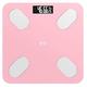 Weighing scale Bathroom Scales, Digital Bluetooth Body Fat Scale, Smart Digital Bathroom Weight Scale, 180Kg, Pink