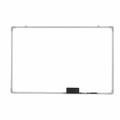 Chalk Board Outdoor Chalkboard Chalkboards Magnetic Whiteboard White Board Dry Wipe White Boards Paint Black Magnets for Wall Hangable Writing Board Magnetic Double Sided Erasable (White 50x70cm)