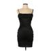 Windsor Cocktail Dress - Mini: Black Solid Dresses - Women's Size Large