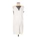 The Kooples Casual Dress - Shift: Ivory Dresses - Women's Size Medium