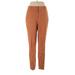 Lafayette 148 New York Khaki Pant: Brown Bottoms - Women's Size 10