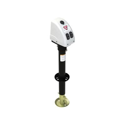 Bulldog 3500lbs A-Frame RV Jack w/Powered Drive - 12V - White Cover 500188