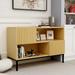 Sideboard Buffet Cabinet,Modern Accent Cabinet with Wavy Grain Door,Console Table with Storage for Living Room,Dinning Room