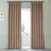 Exclusive Fabrics Signature Plush Velvet Hotel Blackout Curtains (1 Panel) - Luxury Soft Drapery for Light Control & Elegance