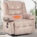 Manual Recliner Chair with Massage and Heat