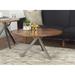 Brown Albizia wood Industrial Coffee Table 17 x 36 x 36 - 36 x 36 x 17