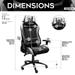 Modern Ergonomic Racing Style Gaming Chair