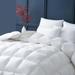 Goose Down Comforter - 750 Fill Power Duvet Insert - Ultra Soft Hotel Collection Comforter - All Season White Down Comforter