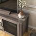 Industrial TV Cabinet Stand for TVs up to 65", Entertainment Center with Mesh Doors