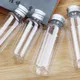 5/10/20/30ml Clear Plastic Bottle With Aluminium Screw Cap Small Jars Cosmetic Container Travel Kit