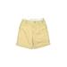 Gap Khaki Shorts: Yellow Solid Bottoms - Kids Boy's Size 3