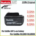 Makita Original 18V 6.0Ah 5.0Ah 4.0Ah 3.0Ah Li-Ion Rechargeable Battery 18v drill Replacement