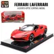 Bburago 1:32 Ferrari SF90 Laferrari Sound Und Licht Legierung Luxus Fahrzeug Diecast Pull Auto