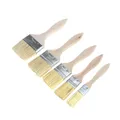 5PCS Paint with Wooden Handle for Wall and Furniture Paint Home Wall Painting Paint Brush Easy