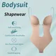 Seamless Comfortable Corset Deep V-Neck Control Body Slim Shapewear Postpartum Bodysuit Women
