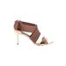 Ted Baker London Heels: Brown Shoes - Women's Size 38.5 - Open Toe