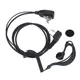 Walkie Talkie Headsets 2-poliges Ohrhörer-Headset ptt Mikrofon für Baofeng 666 777 888 v6 v7 v8 s s