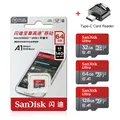 MINI A1 Class 10 Mini SD Card 128GB Flash Memory Cards 128GB Micro SD TF Card 128GB cartão de