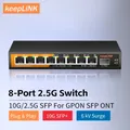 KeepLink 2.5G Switch with 8 Port 2.5Gb Ethernet 1 Port 10G SFP+ Unmanaged Plug and Play