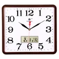 Square Digital Wall Clock Led Electronic Living Room Kitchen Home Calendar Large Clocks Watch Wall