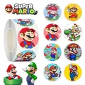 500 Stück Super Mario Bros Aufkleber Anime Gepäck Graffiti Aufkleber Cartoon Kinder Briefpapier