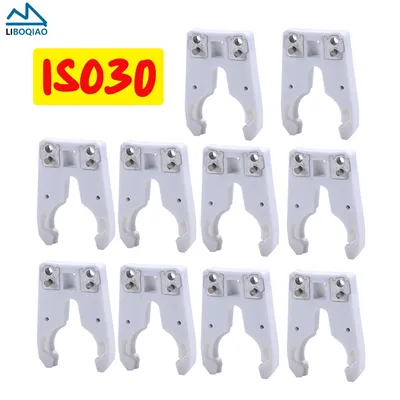 10PCS CNC Tool Holder Clamp ISO30 CNC Bit Holder Automatic Tool Holder Clip CNC Accessories Clamp