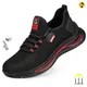 Indestructible Shoes Men Work Safety Shoes with Steel Toe Cap Puncture-Proof Boots Lightweight