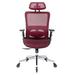 Ceballos BLACK Ergonomic Mesh Office Chair{31 Upholstered/Mesh | 46.6 H x 30.7 W x 30.7 D in | Wayfair LNnFZQ-W490127221